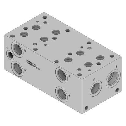Aluminum Valve Manifold - AD08P027S/1PATA