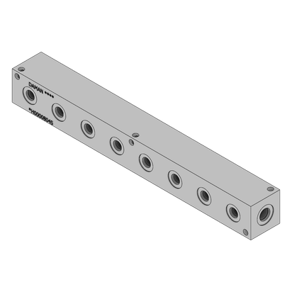 Aluminum Header Block - AH0000804S