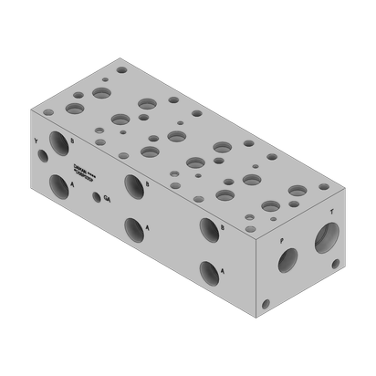 Aluminum Valve Manifold - AD08P035P