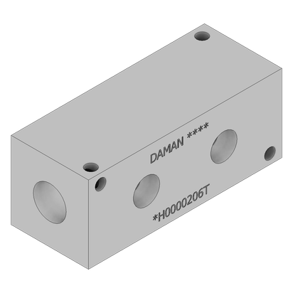 Aluminum Header Block - AH0000206T