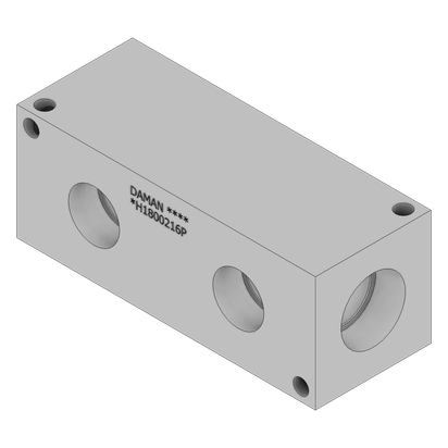 Aluminum Header Block - AH1800216P