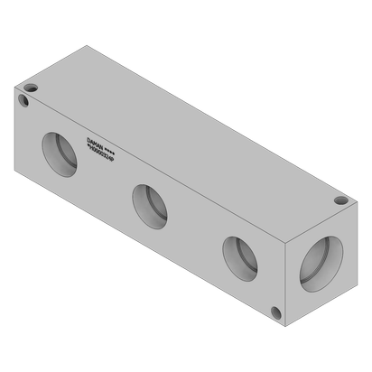 Aluminum Header Block - AH0000324P