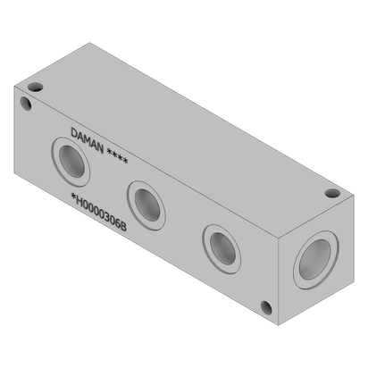 Aluminum Header Block - AH0000306B