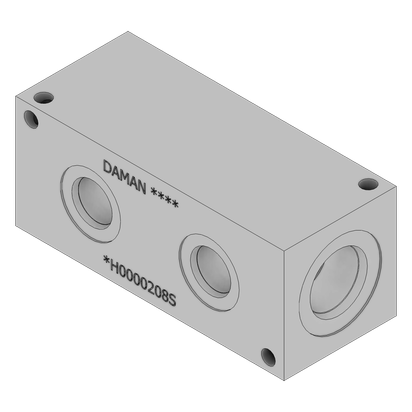 Aluminum Header Block - AH0000208S