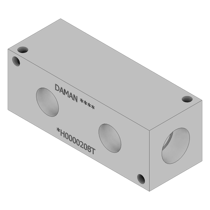 Aluminum Header Block - AH0000208T