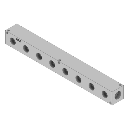 Aluminum Header Block - AH0000820P