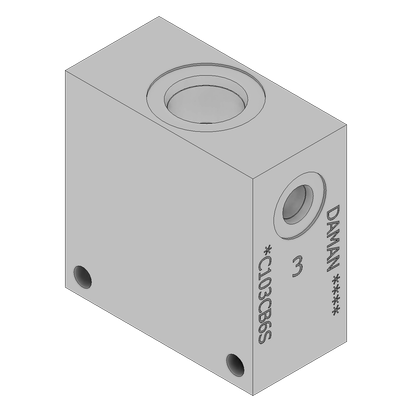 Ductile Common Cavity Body - DC103CB6S