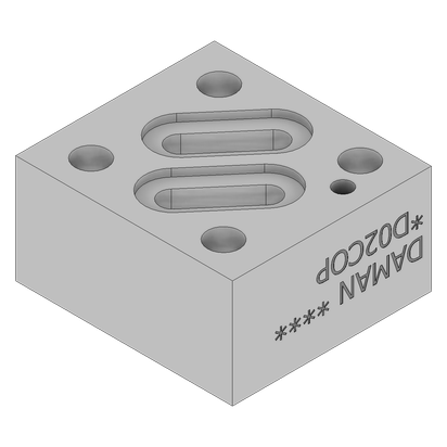 Ductile Crossover Cover Plate - DD02COP
