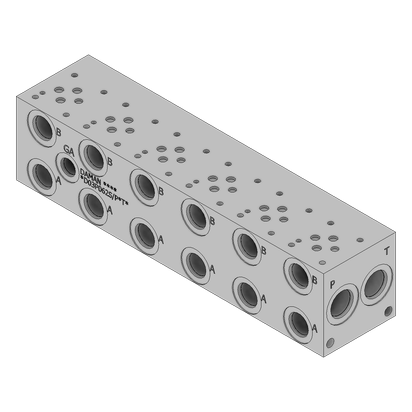 Ductile Valve Manifold - DD03P052S/PBTB