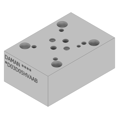 Ductile Valve Adaptor - DD03D05HVAAB