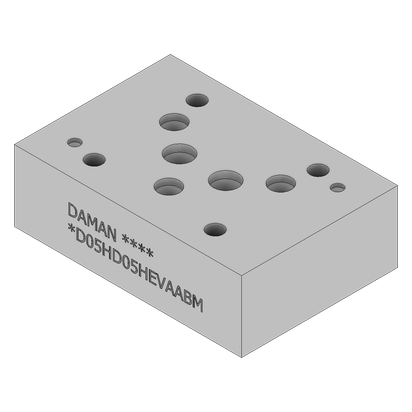 Ductile Valve Adaptor - DD05HD05HEVAABM