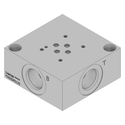 Ductile Valve Subplate - DD03SPS12S