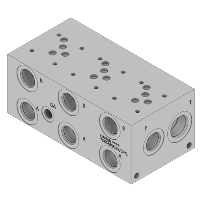Ductile Valve Manifold - DD05HP033S/CPBL