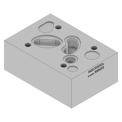 Ductile Crossover Cover Plate - DD05HCOPM