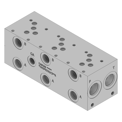 Ductile Valve Manifold - DD05P033S/CPAR