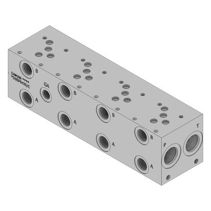 Ductile Valve Manifold - DD05P043S/C