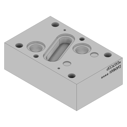 Ductile Crossover Cover Plate - DD07COP