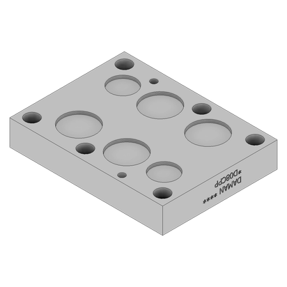 Ductile Cover Plate - DD08CPP
