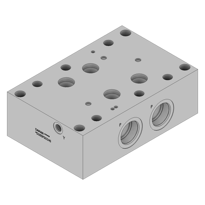 Ductile Valve Subplate - DD10SPSO24S
