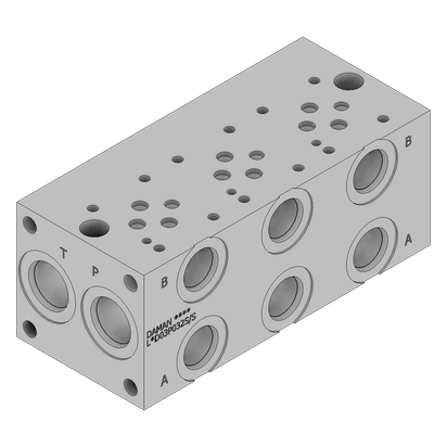 Ductile FlexMount Manifold - LDD03P032S/S