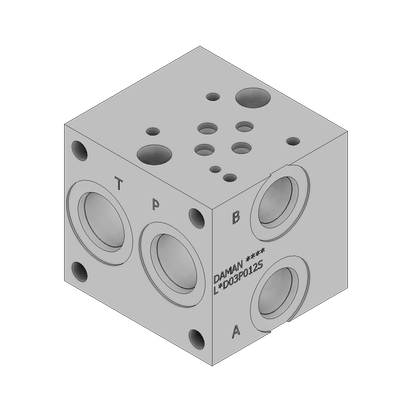 Aluminum FlexMount Manifold - LAD03P012S