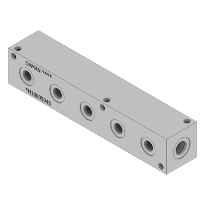 17-4 H1150 Stainless Header Block - SH1800504S