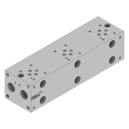 Aluminum FlexMount Manifold - LAD03P034P
