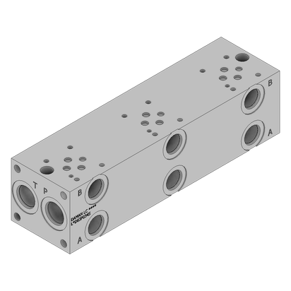 Aluminum FlexMount Manifold - LAD03P034S