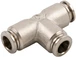Union Tee Metal Release Collet 6mm Tube - 57230-6