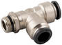 Swivel Run Tee 8mm (5/16") Tube x 1/8" Swift-Fit - 50222N-8-1/8