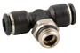 Composite Swivel Branch Tee 4mm (5/32") Tube x 1/4"  Swift-Fit - 55210-4-1/4