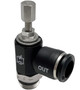Composite Flow Control (Needle Valve), Knob 8mm (5/16") Tube x 3/8" Swift-Fit - 55925-4-1/8