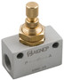 Inline Aluminum Needle Valve (Bi-Directional) 1/8" NPTF Female - 82860-02