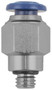 Straight Male 1/4" Tube x 10-32 UNF - 88020-04-32