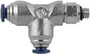 Swivel Male Run Tee 1/4"Tube x 10-32 UNF - 88225-04-32