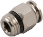 Straight Male Metal Release Collet 3/8" Tube x 1/4" Swift-Fit - 89000-06-04