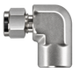 DLF stainless steel compression fitting — representative colored series image; dimensions vary by model.