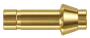 DPC brass compression fitting — representative colored series image; dimensions vary by model.