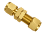DSU brass compression fitting — representative colored series image; dimensions vary by model.