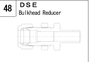DSE manufacturer series illustration; representative only. Size, dimensions and finish vary by model.