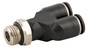 Composite Swivel Y 6mm Tube x M5 - 55325-6-M5