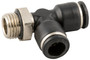 Composite Swivel Run Tee 5mm Tube x M5 - 55225-5-M5