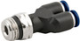 Composite Swivel Y 1/4" Tube x 1/8" Swift-Fit - 85320-04-02