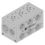 Aluminum Valve Manifold - AD03HP032S/SPBD