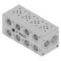 Aluminum Valve Manifold - AD03HP042S/C