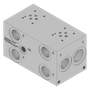 Aluminum Valve Manifold - AD03HP024S/PA