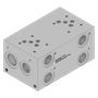 Aluminum Valve Manifold - AD05HP025S/CPAD