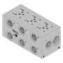 Aluminum Valve Manifold - AD05JP033S/S