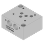 Aluminum Valve Subplate - AD05SPSB8P