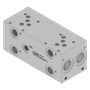 Aluminum Valve Manifold - AD05P025S/SPAD